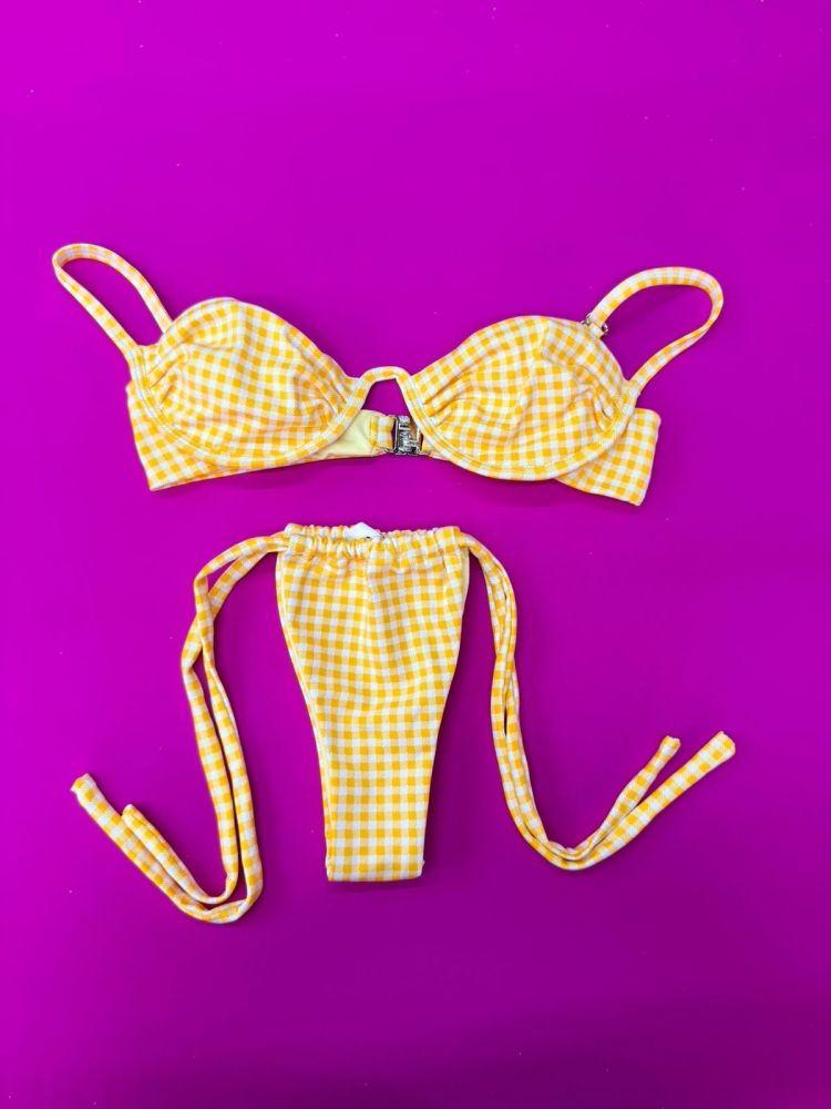 Sun Gingham Underwire — Sun gingham